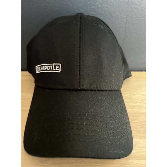 Chipotle Mexican Grill Crew Employee Uniform Adjustable Cap Hat One Size EUC - Picture 1 of 4